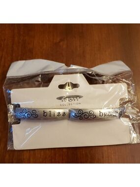 Mercy Peace Bliss Beauty Stretch Bracelet NIB